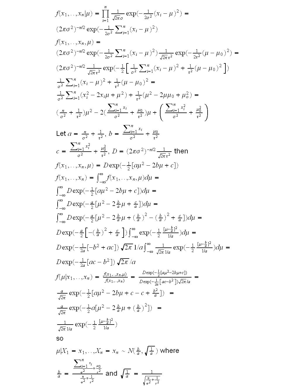 Interval Estimation Basics